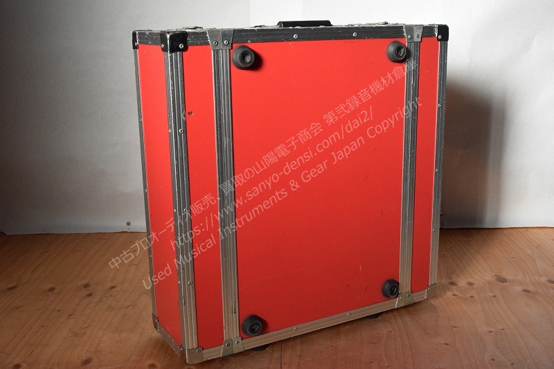 DUPLEX 3u 赤 中古 ラックケース 山陽電子商会 第弐録音機材倉庫