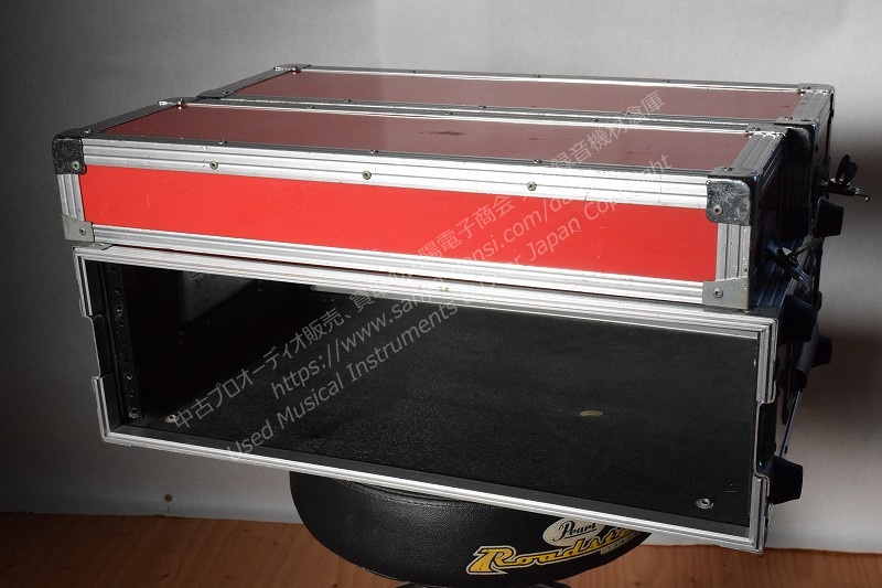 DUPLEX 3u 赤 中古 ラックケース 山陽電子商会 第弐録音機材倉庫