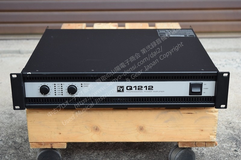 ELECTRO-VOICE Q99 エレクトロボイス 中古 PAパワーアンプ 山陽電子商会 第弐録音機材倉庫