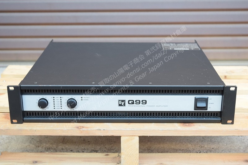ELECTRO-VOICE Q99 エレクトロボイス 中古 PAパワーアンプ 山陽電子商会 第弐録音機材倉庫