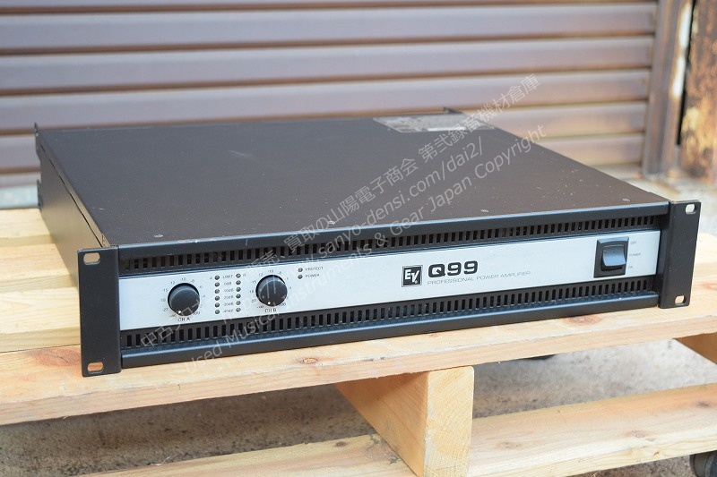 ELECTRO-VOICE Q99 エレクトロボイス 中古 PAパワーアンプ 山陽電子商会 第弐録音機材倉庫