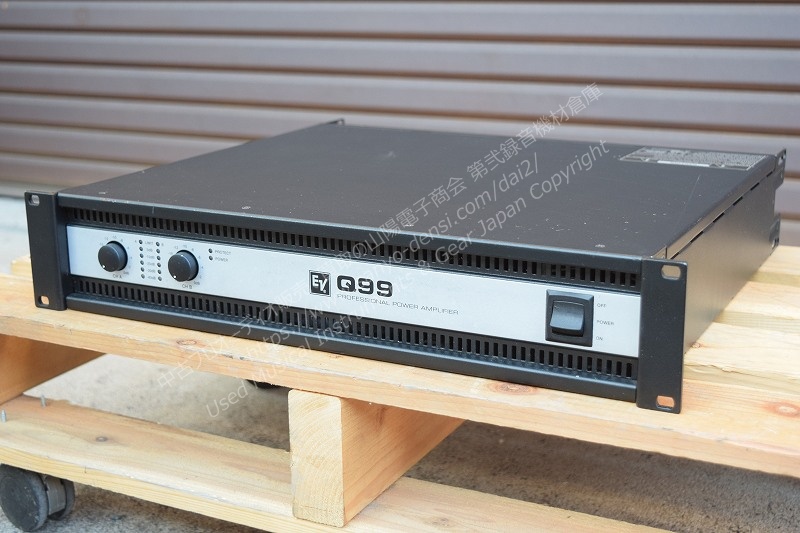 ELECTRO-VOICE Q99 エレクトロボイス 中古 PAパワーアンプ 山陽電子商会 第弐録音機材倉庫