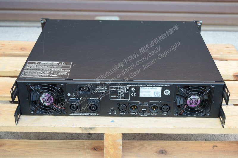 ELECTRO-VOICE Q99 エレクトロボイス 中古 PAパワーアンプ 山陽電子商会 第弐録音機材倉庫