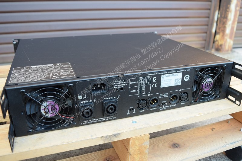 ELECTRO-VOICE Q99 エレクトロボイス 中古 PAパワーアンプ 山陽電子商会 第弐録音機材倉庫