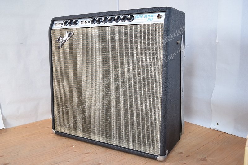 FENDER SUPER REVERB NON MASTER VOL  1970年 中古ギターアンプ 山陽電子商会 第弐録音機材倉庫