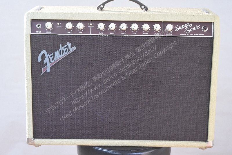 Fender SUPER-SONIC22 COMBO 中古ギターアンプ 山陽電子商会 第弐録音機材倉庫