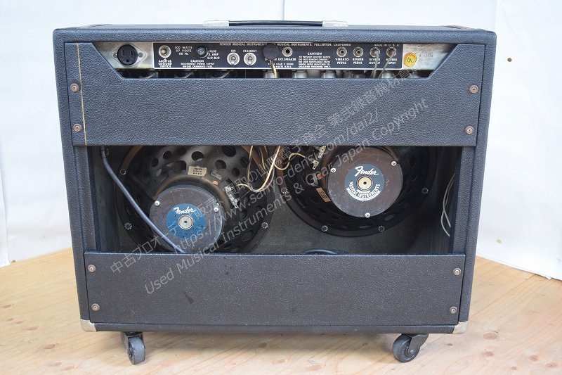 FENDER TWIN REVERB 1972年 ｜中古ギターアンプ 山陽電子商会 第弐録音機材倉庫