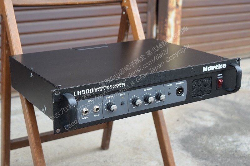 HARTKE LH500 ベースアンプ　中古  山陽電子商会 第弐録音機材倉庫