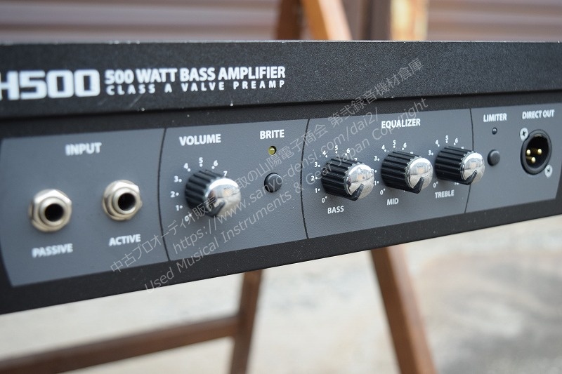 HARTKE LH500 ベースアンプ　中古  山陽電子商会 第弐録音機材倉庫