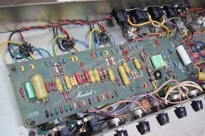 1974 MARSHALL 1959 MKⅡ SUPER LEAD 100 ビンテージ 中古ギターアンプ 山陽電子商会 第弐録音機材倉庫