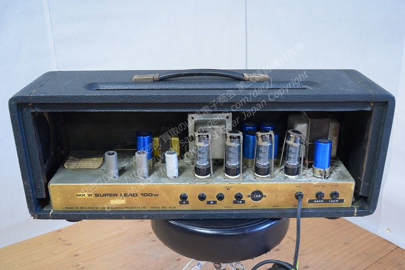 1974 MARSHALL 1959 MKⅡ SUPER LEAD 100 ビンテージ 中古ギターアンプ 山陽電子商会 第弐録音機材倉庫