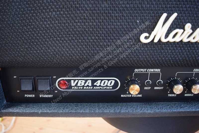 MARSHALL VBA400 ベースアンプ　中古  山陽電子商会 第弐録音機材倉庫