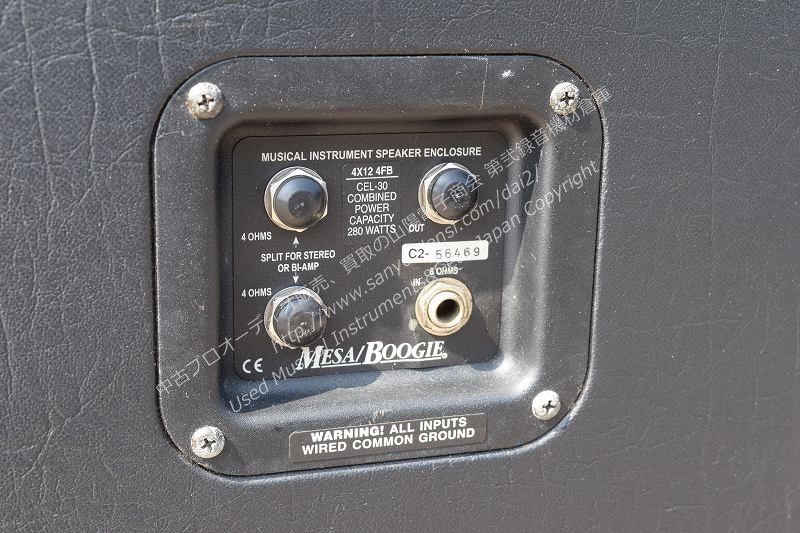 MESA/BOOGIE 4x12 4fb スピーカーキャビネット｜中古 山陽電子商会 第