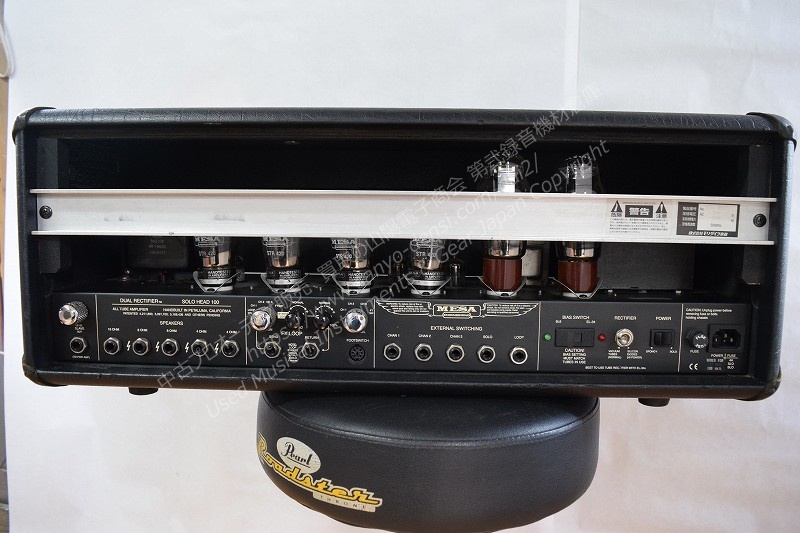 MESA/BOOGIE DUAL RECTIFIRE SOLO HEAD 中古ギターアンプ 山陽電子商会 第弐録音機材倉庫