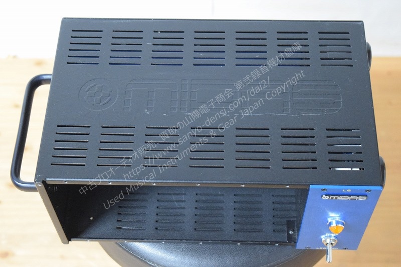 MIDAS L6 API500シリーズ用ラックシャーシ　ランチボックス 中古レコーディング機材 山陽電子商会 第弐録音機材倉庫