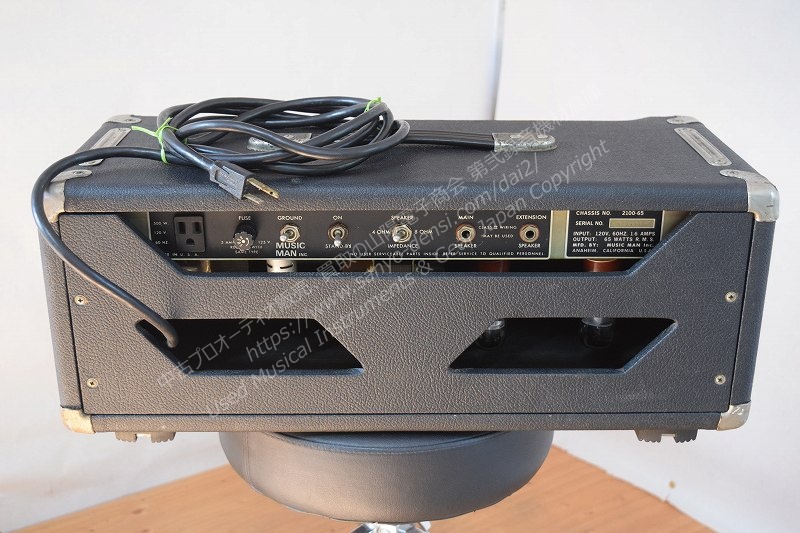 MUSICMAN 2100-65 HEAD 中古ギターアンプ 山陽電子商会 第弐録音機材倉庫
