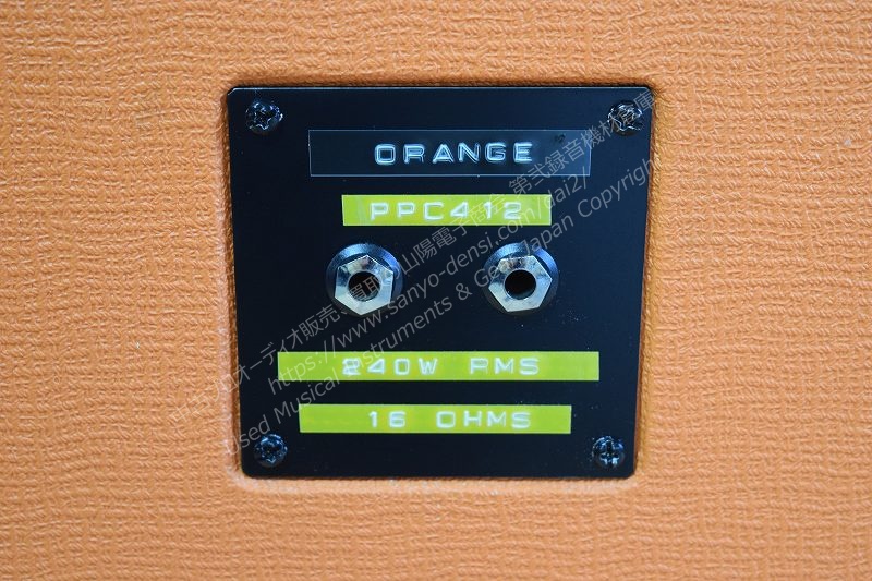 Orange PPC412 Celestion Vintage30 4発入り ギターキャビネット 山陽電子商会 第弐録音機材倉庫