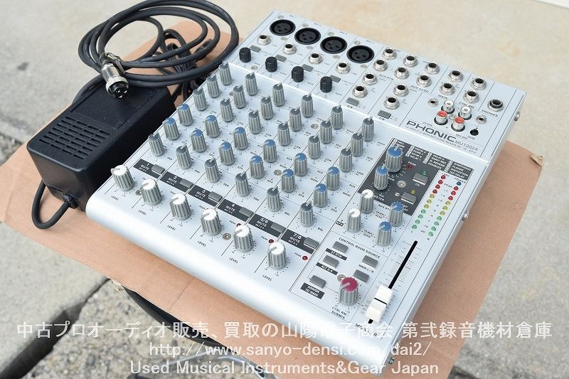 PHONIC MM 1202 アナログミキサー (ジャンク) Phonic MM1202 Mixer | Reverb