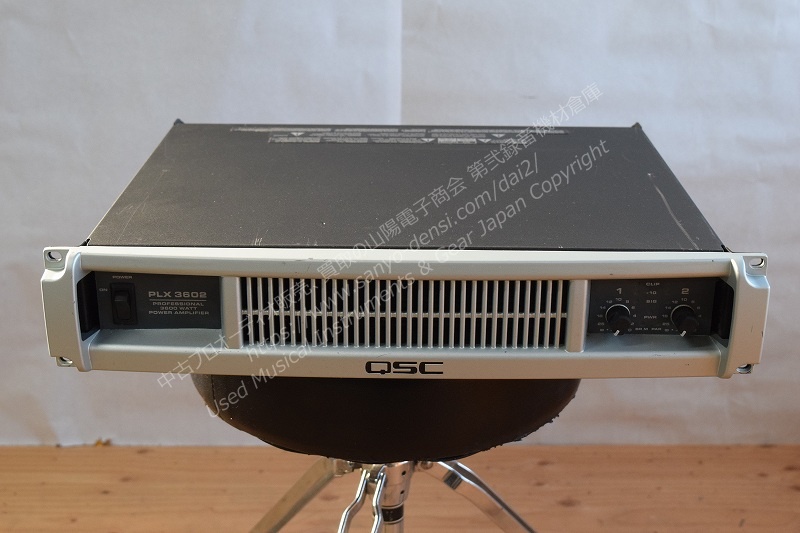 QSC PLX3602 中古音響機材 パワーアンプ 山陽電子商会　第弐録音機材倉庫