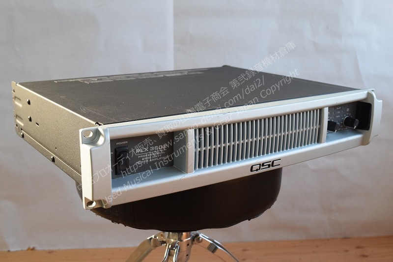QSC PLX3602 中古音響機材 パワーアンプ 山陽電子商会　第弐録音機材倉庫
