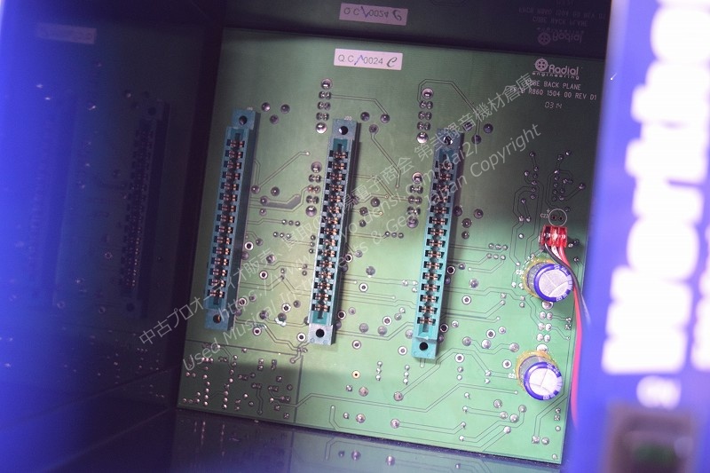 RADIAL WORKHORSE CUBE 500シリーズ互換モジュラーフレーム 中古レコーディング機材 山陽電子商会 第弐録音機材倉庫