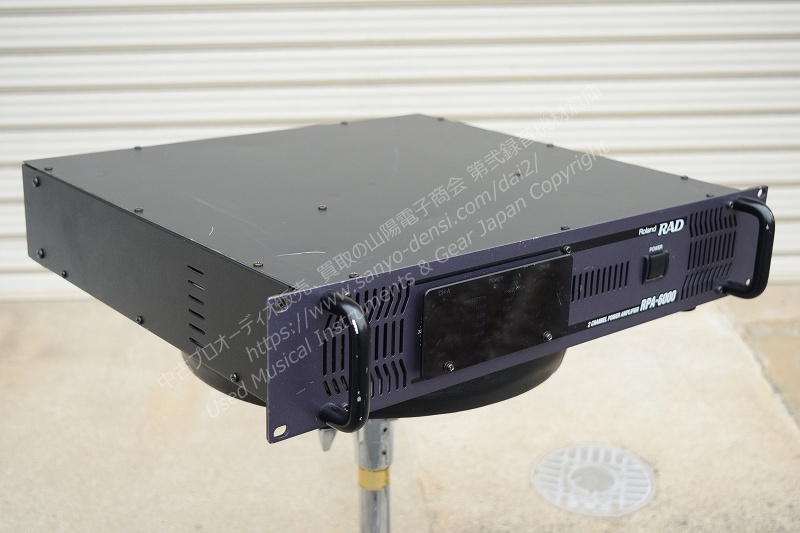 ROLAND RAD RPA-6000 中古PAパワーアンプ 山陽電子商会 第弐録音機材倉庫