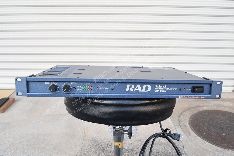 ROLAND ローランド SRA-200E 150Wx2 パワーアンプ｜中古 山陽電子商会