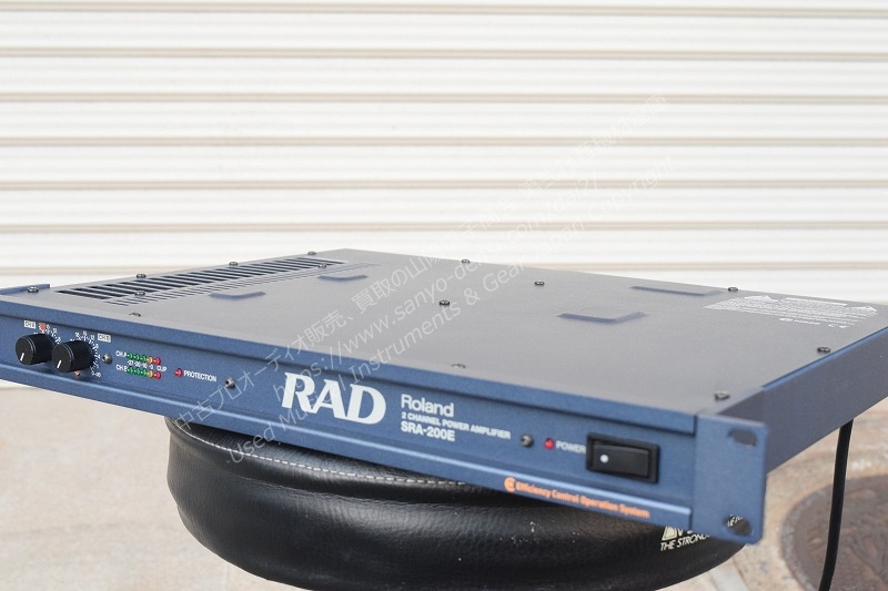 アンプ Roland SRA-2500 ROLAND ローランド SRA-200E 150Wx2 パワーアンプ｜中古 山陽電子商会