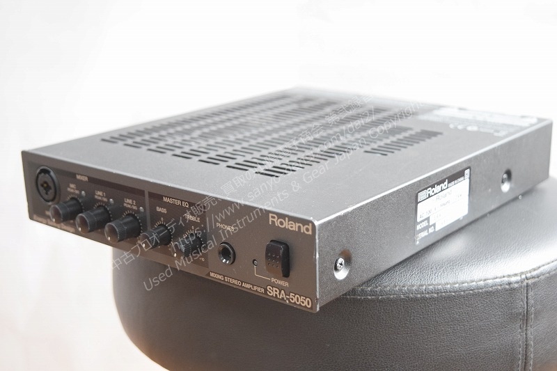 ROLAND SRA-5050 パワーアンプ ミキシングアンプ 中古 山陽電子商会 第弐録音機材倉庫