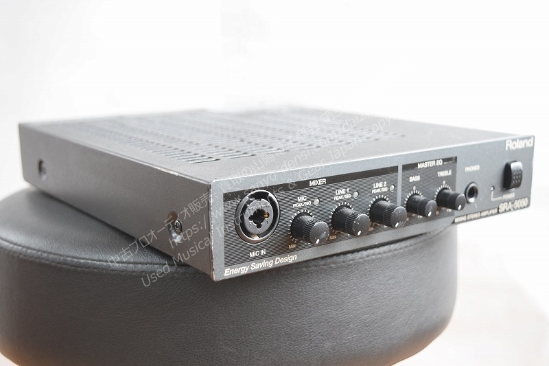 ROLAND SRA-5050 パワーアンプ ミキシングアンプ 中古 山陽電子商会 第弐録音機材倉庫