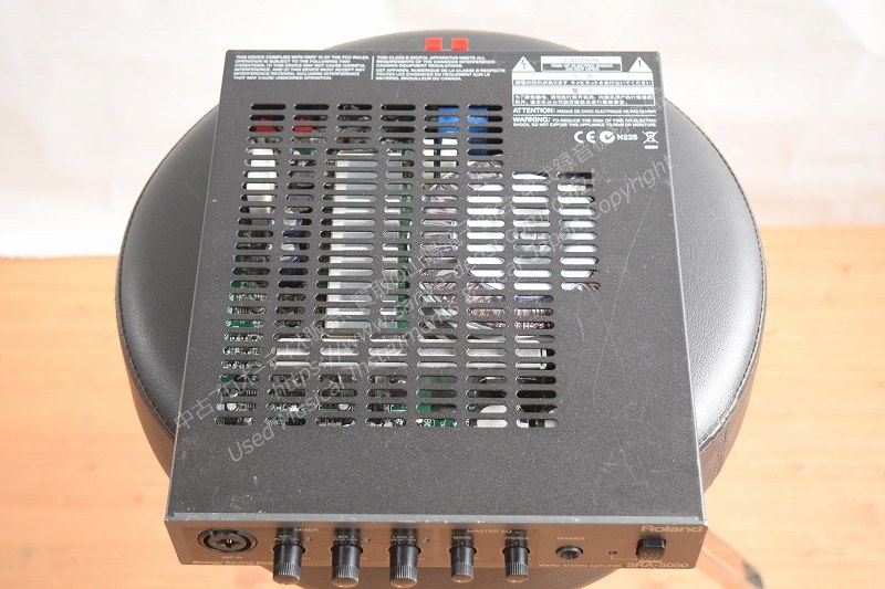 ROLAND SRA-5050 パワーアンプ ミキシングアンプ 中古 山陽電子商会 第弐録音機材倉庫