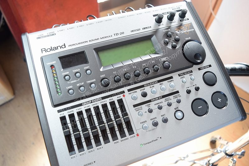 ROLAND V-DRUM TD-20S V-PRO SERIES  中古電子ドラム 山陽電子商会 第弐録音機材倉庫