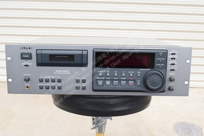 中古 SONY PCM-R500 業務用DAT　山陽電子商会 第弐録音機材倉庫