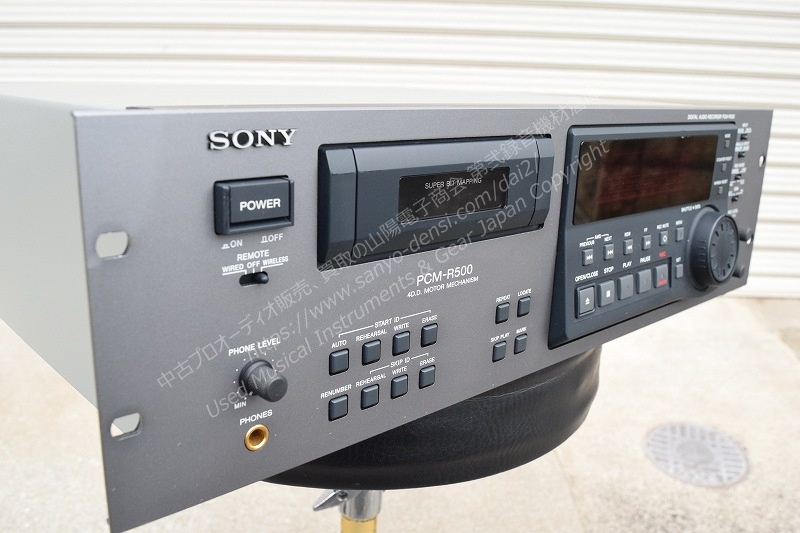 中古 SONY PCM-R500 業務用DAT　山陽電子商会 第弐録音機材倉庫