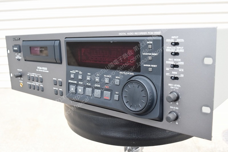 中古機材 SONY PCM-R500 】 業務用DATプレーヤー 山陽電子商会 第弐