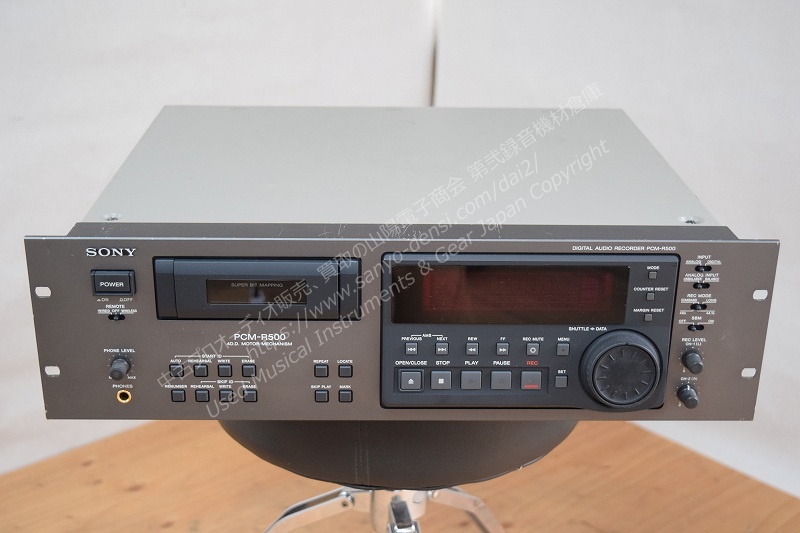 中古 SONY PCM-R500 業務用DAT　山陽電子商会 第弐録音機材倉庫