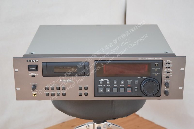 中古機材 SONY PCM-R500 】 業務用DATプレーヤー 山陽電子商会 第弐