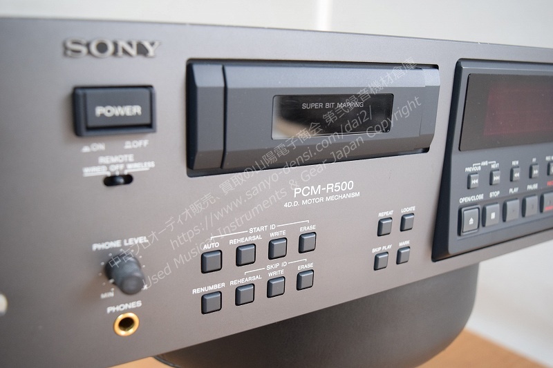 中古 SONY PCM-R500 業務用DAT　山陽電子商会 第弐録音機材倉庫
