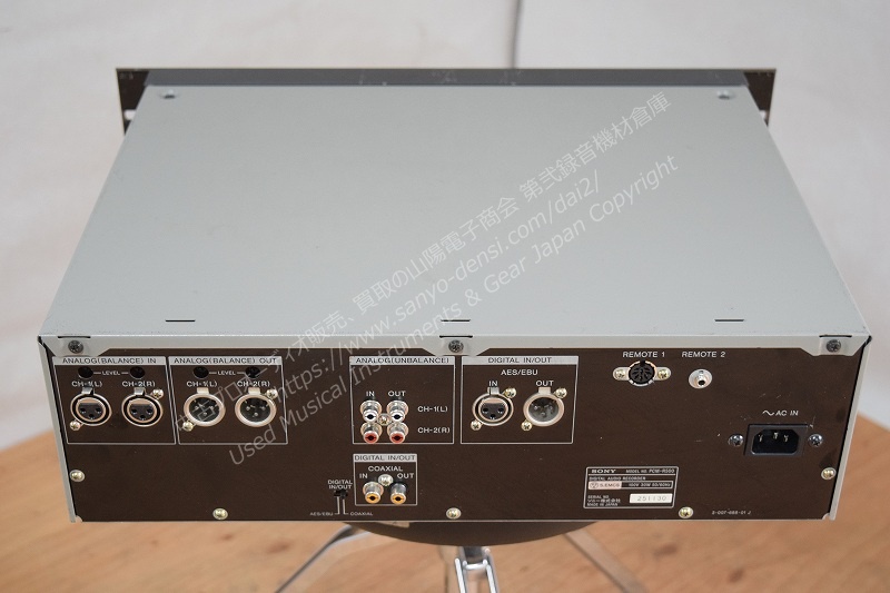 中古 SONY PCM-R500 業務用DAT　山陽電子商会 第弐録音機材倉庫