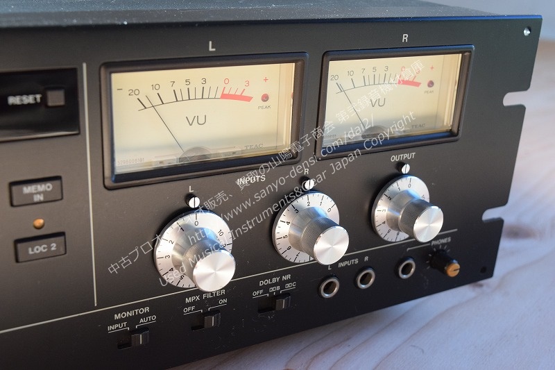 TASCAM 112 MK II カセット　プレイヤー 中古 中古音響機材 TASCAM 112MKⅡバランス入出力（LA-112