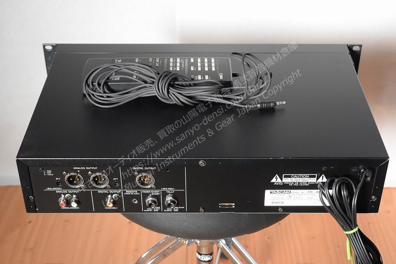 TASCAM CD-450 CDプレーヤー 山陽電子商会 第弐録音機材倉庫
