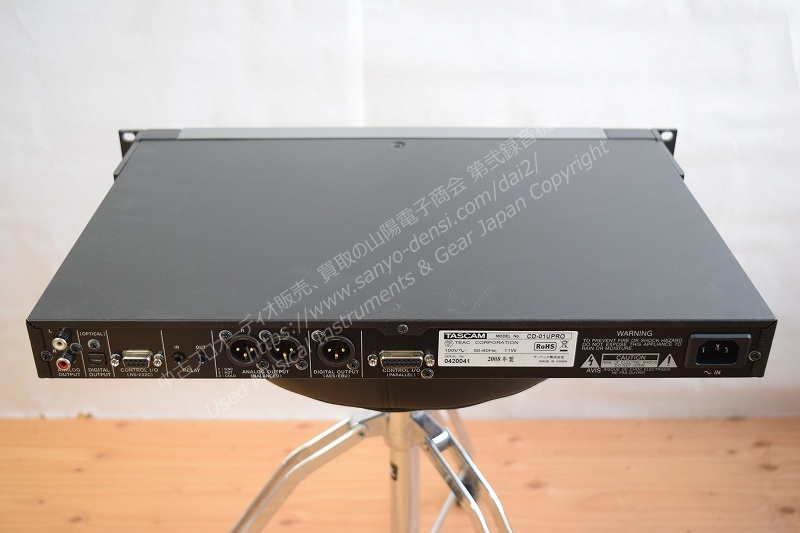 TASCAM CD-01UPRO CDプレーヤー 山陽電子商会 第弐録音機材倉庫