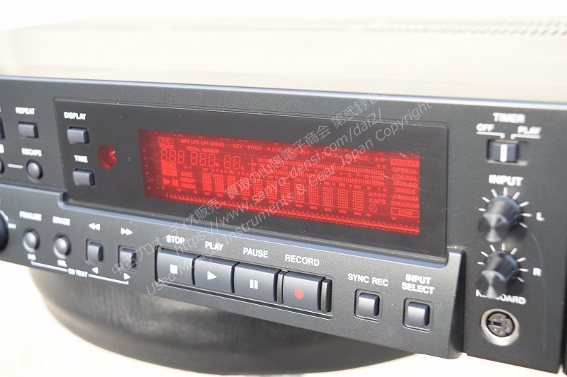TASCAM CD-RW900MK2 CDレコーダー ｜中古 山陽電子商会 第弐録音機材倉庫