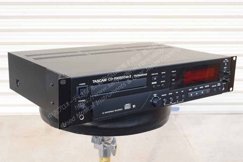 TASCAM CD-RW900MK2 CDレコーダー ｜中古 山陽電子商会 第弐録音機材倉庫