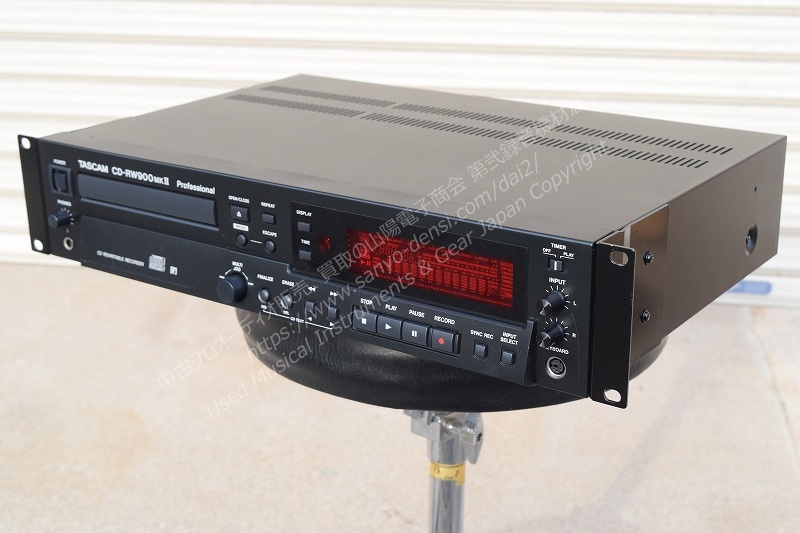 TASCAM CD-RW900MK2 CDレコーダー ｜中古 山陽電子商会 第弐録音機材倉庫