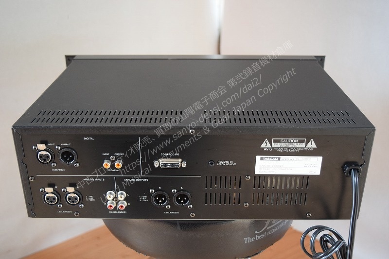 中古音響機材 TASCAM DA30mkⅡ 業務用 DAT