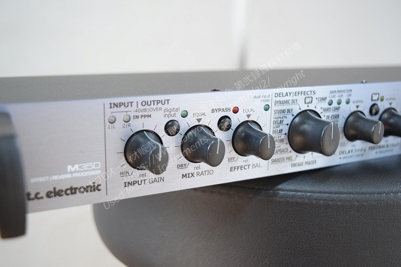 TC ELECTRONIC M350 中古レコーディング機材 リバーブ 山陽電子商会 第弐録音機材倉庫