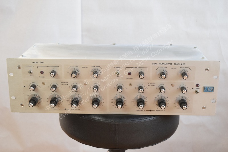 中古音響機材 新入荷!! Urei MODEL-546 DUAL PARAMETRIC EQUALIZER