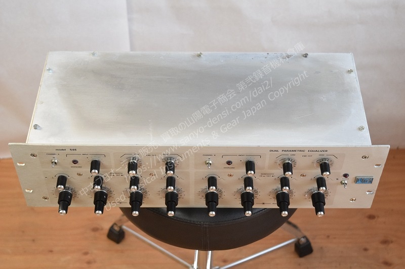 中古音響機材 新入荷!! Urei MODEL-546 DUAL PARAMETRIC EQUALIZER