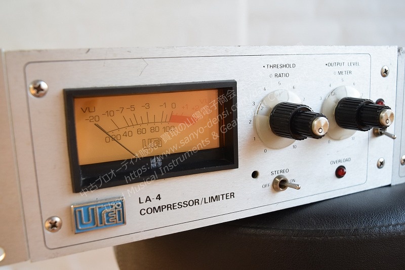 中古レコーディング機材 Urei LA-4 ビンテージ】 コンプレッサー
